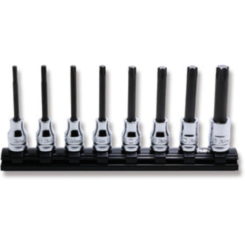 Ko-ken Tools 3/8 Sq. Dr. 8 Piece Z-Series TORX Bit Socket set TORX T20-T55