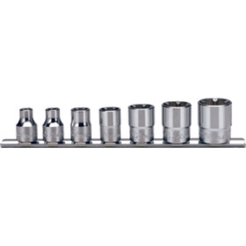 Ko-ken Tools 7 Piece 3/8 Sq. Dr. LHS Socket Set