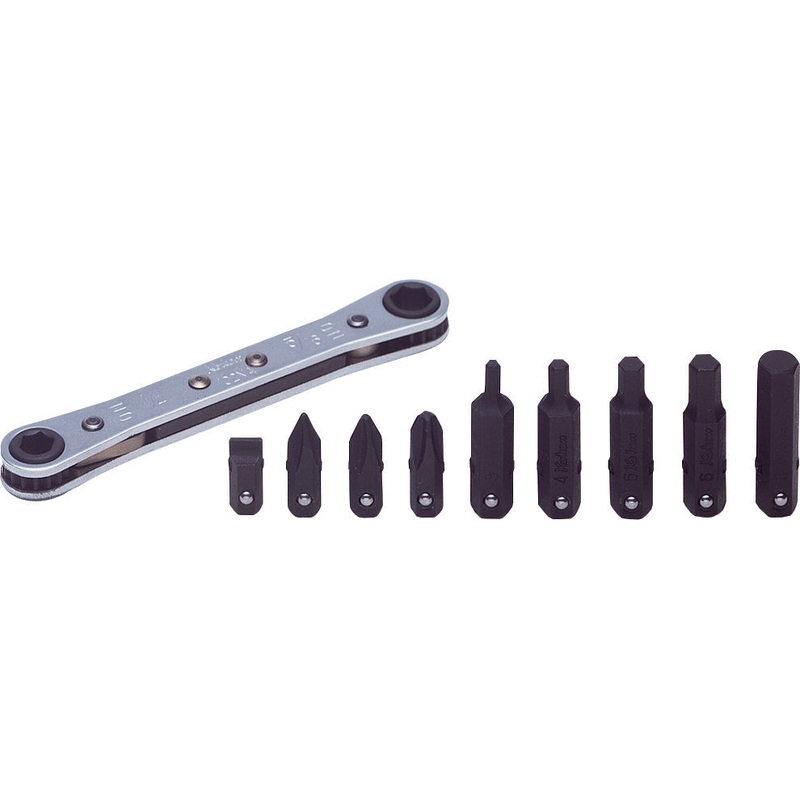Ko-ken Tools Bit Ratchet Set 10 pieces