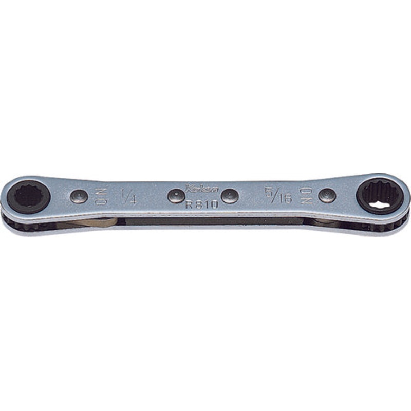 Ko-ken Tools Ratcheting Ring Wrench 3/8×7/16 6 point 140mm Reversible