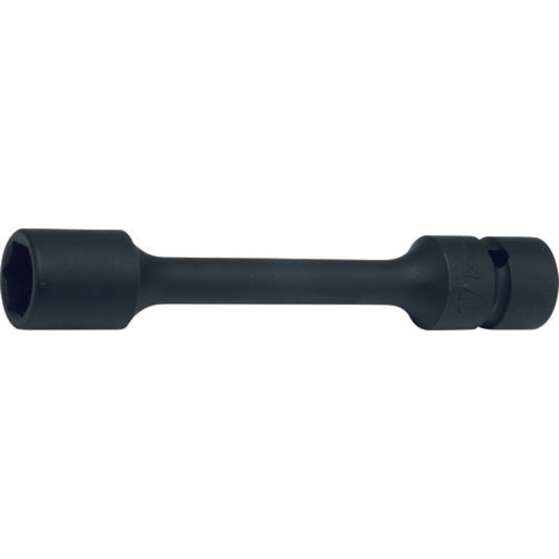 Ko-ken Tools 1/2 Sq. Dr. Extension Socket 17mm 6 point 200mm Sleeve Drive
