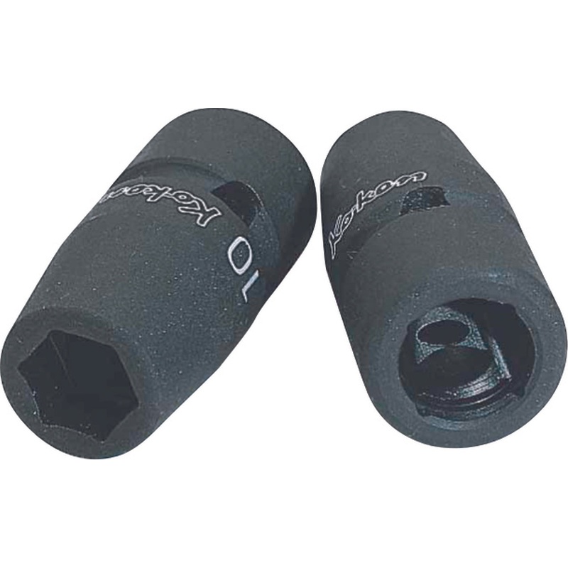 Ko-ken Tools 12mm 3/8 Sq. Dr. 6 point Sleeve Drive Metric Socket