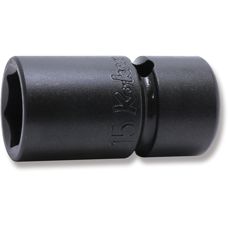 Ko-ken Tools 15mm 3/8 Sq. Dr. 6 point Sleeve Drive Metric Socket