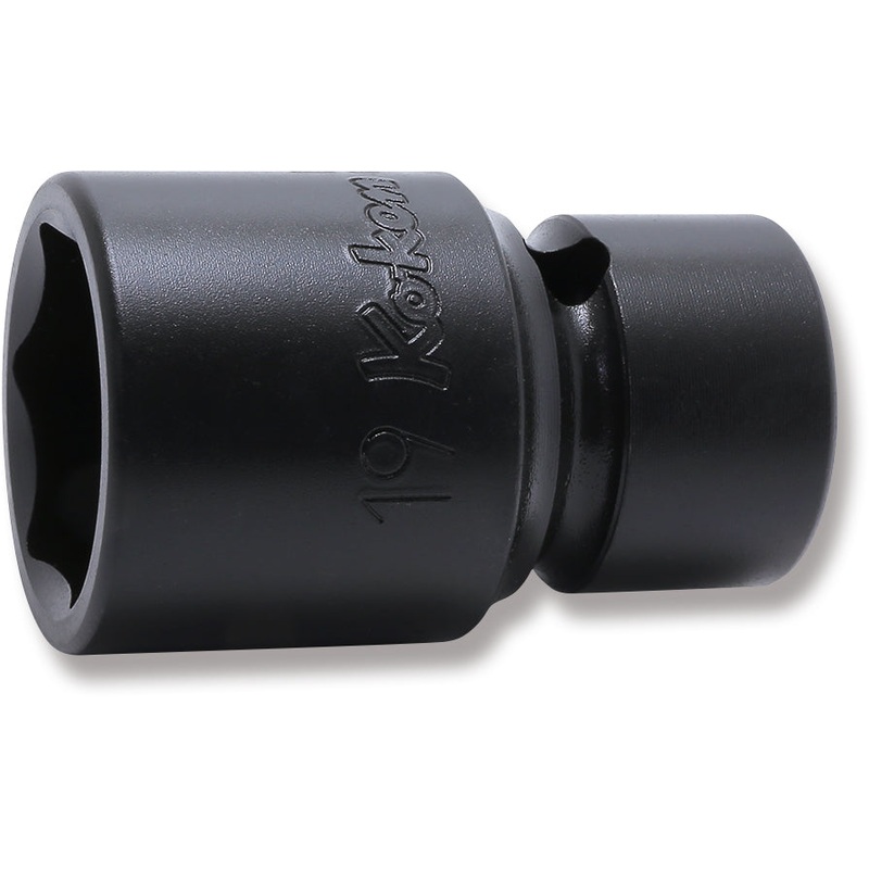 Ko-ken Tools 19mm 3/8 Sq. Dr. 6 point Sleeve Drive Metric Socket