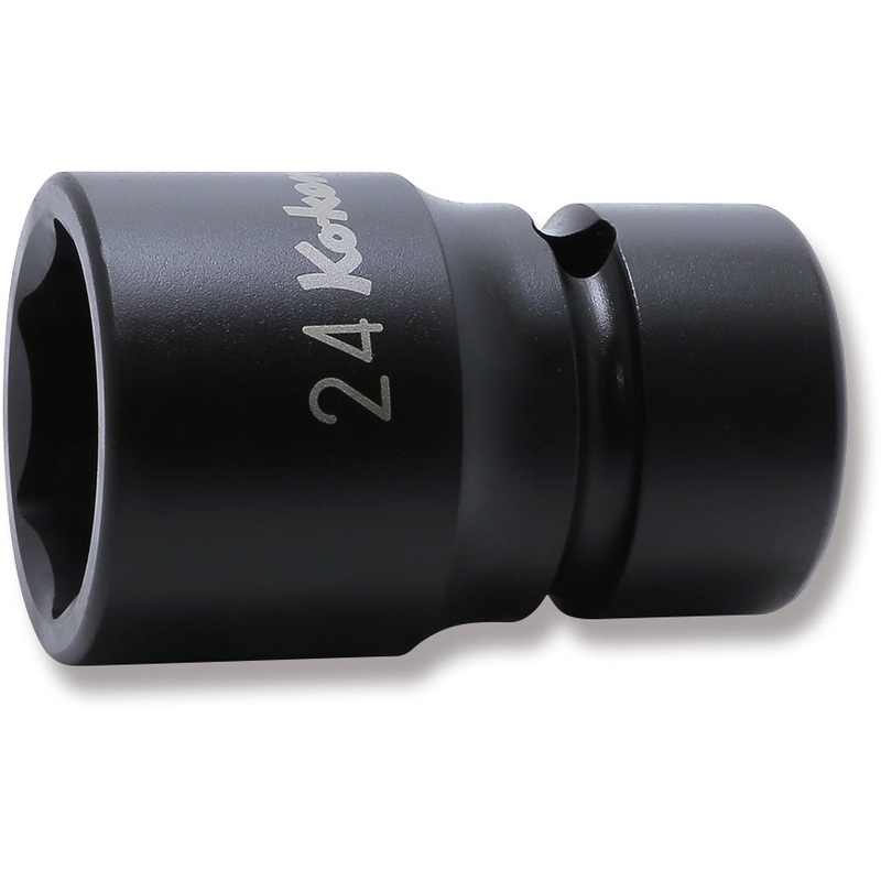 Ko-ken Tools 24mm 1/2 Sq. Dr. Impact 6-Point Sleeve Drive Socket