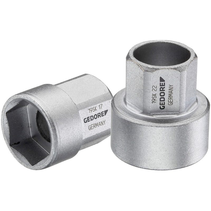 Gedore 1/2 in Short Socket Wrench Insert, 18mm – GD 2225921