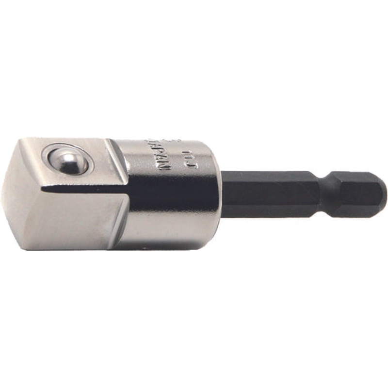 Ko-ken Tools 1/4 Hex Dr. Adaptor 3/8 Square 55mm