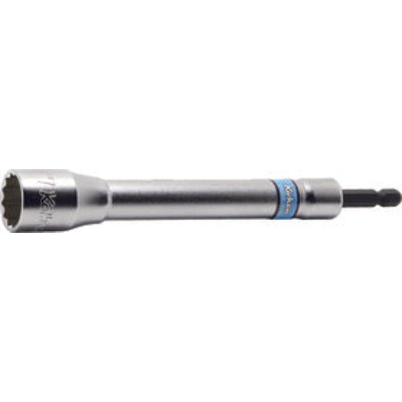 Ko-ken Tools 1/4 Hex Dr. Long Socket 21mm 12 point 165mm