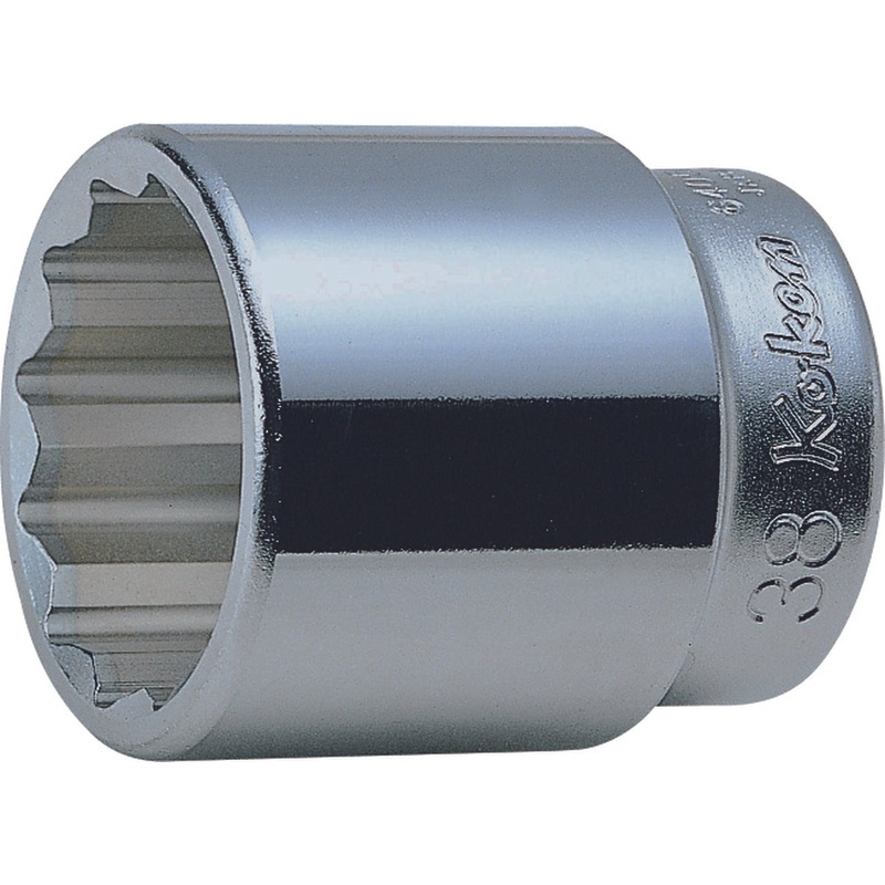 Ko-ken Tools 3/4 Sq. Dr. Socket 1.1/2 12 point Length 59mm
