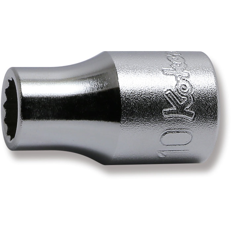 Ko-ken Tools 1/2 Sq. Dr. Chrome Metric 12 Point Socket 10mm