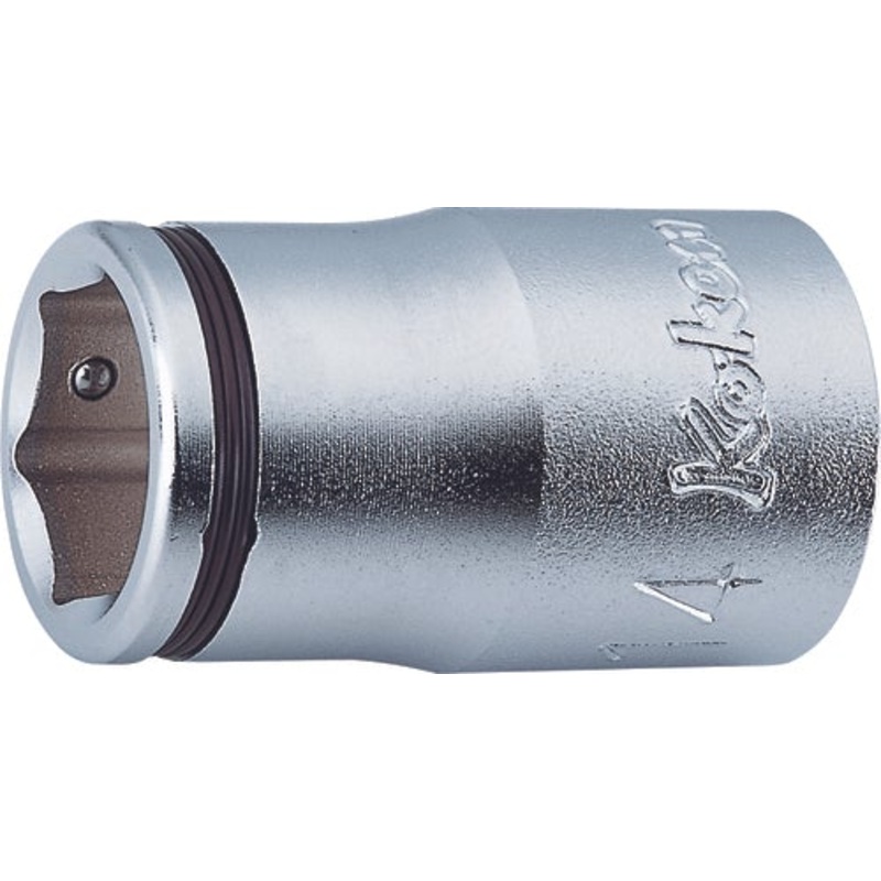 Ko-ken Tools 1/2 Sq. Dr. Nut Grip Metric Chrome Socket in 11mm