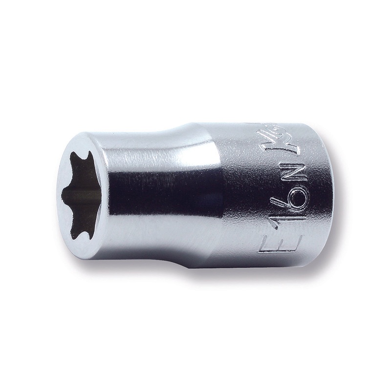 Ko-ken Tools 1/2 Sq. Dr. Socket TORX E12N Low Profile Length 37mm