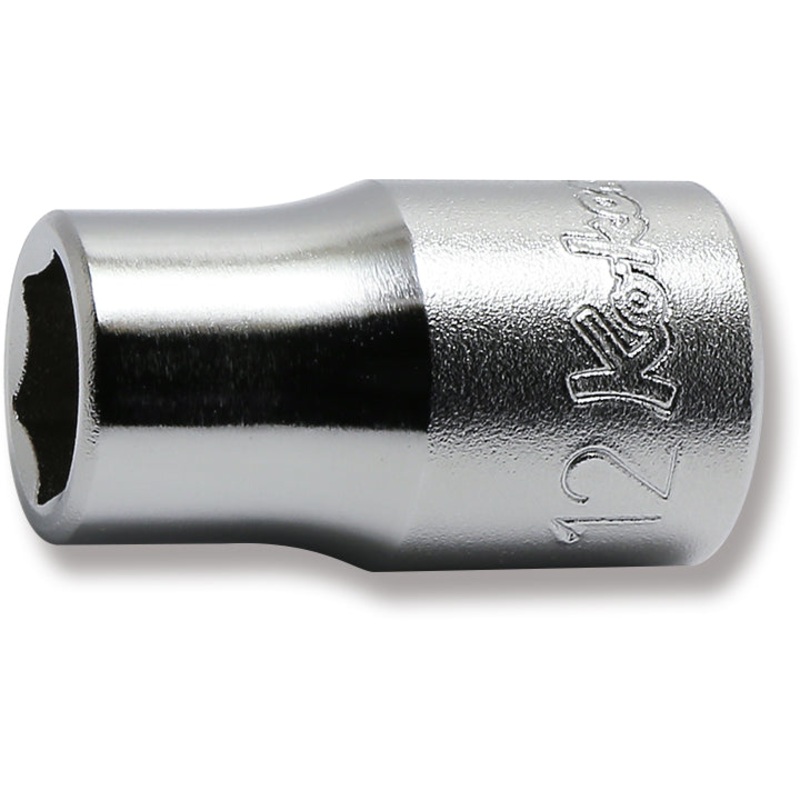 Ko-ken Tools 1/2 Sq. Dr. Chrome 6 Point Metric Socket 12mm