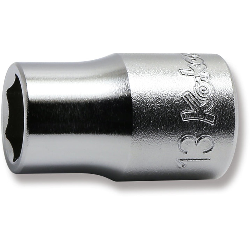 Ko-ken Tools 1/2 Sq. Dr. Chrome 6 Point Metric Socket 13mm