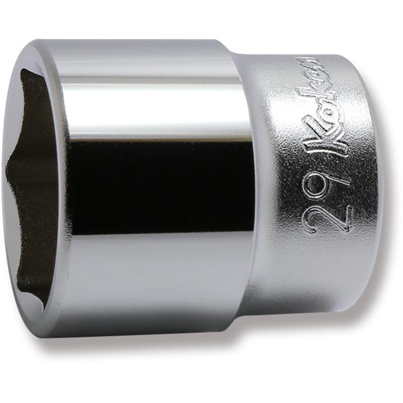 Ko-ken Tools 1/2 Sq. Dr. Chrome 6 Point Metric Socket 29mm