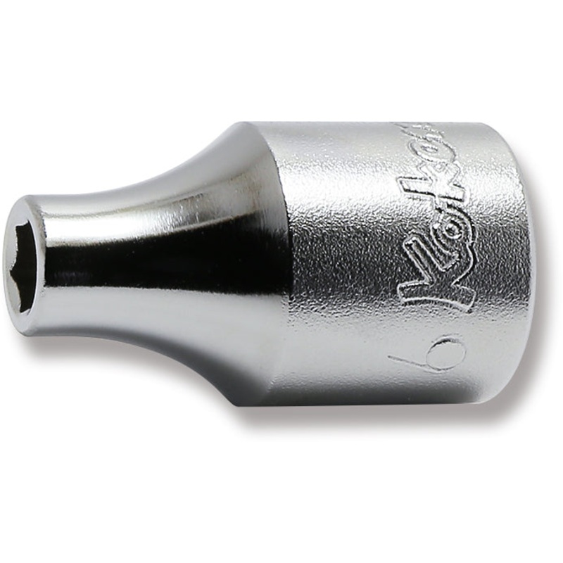 Ko-ken Tools 1/2 Sq. Dr. Chrome Metric 6 Point Socket 6mm