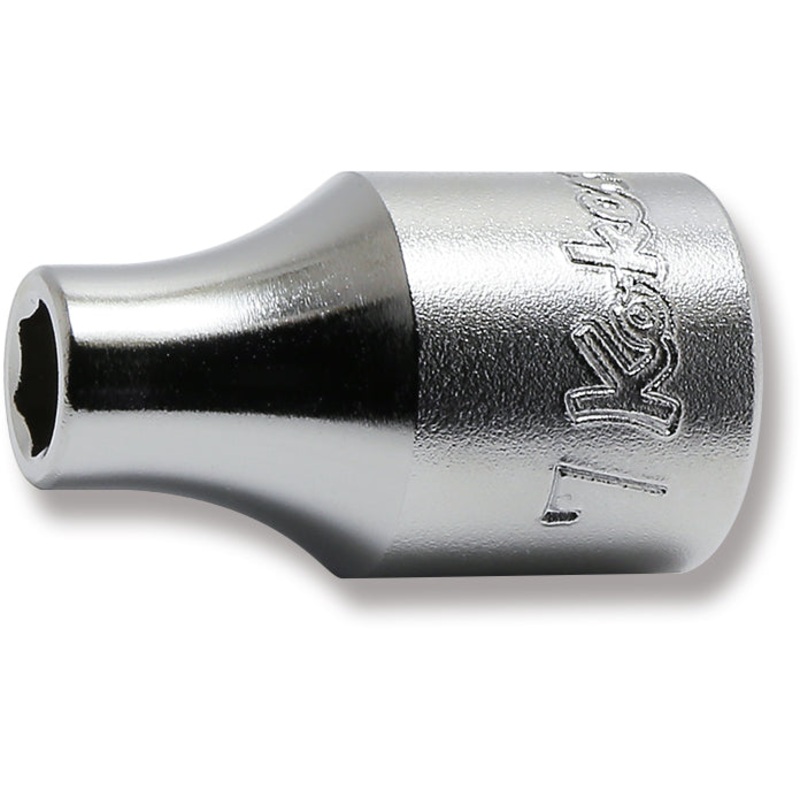 Ko-ken Tools 1/2 Sq. Dr. Chrome Metric 6 Point Socket 7mm
