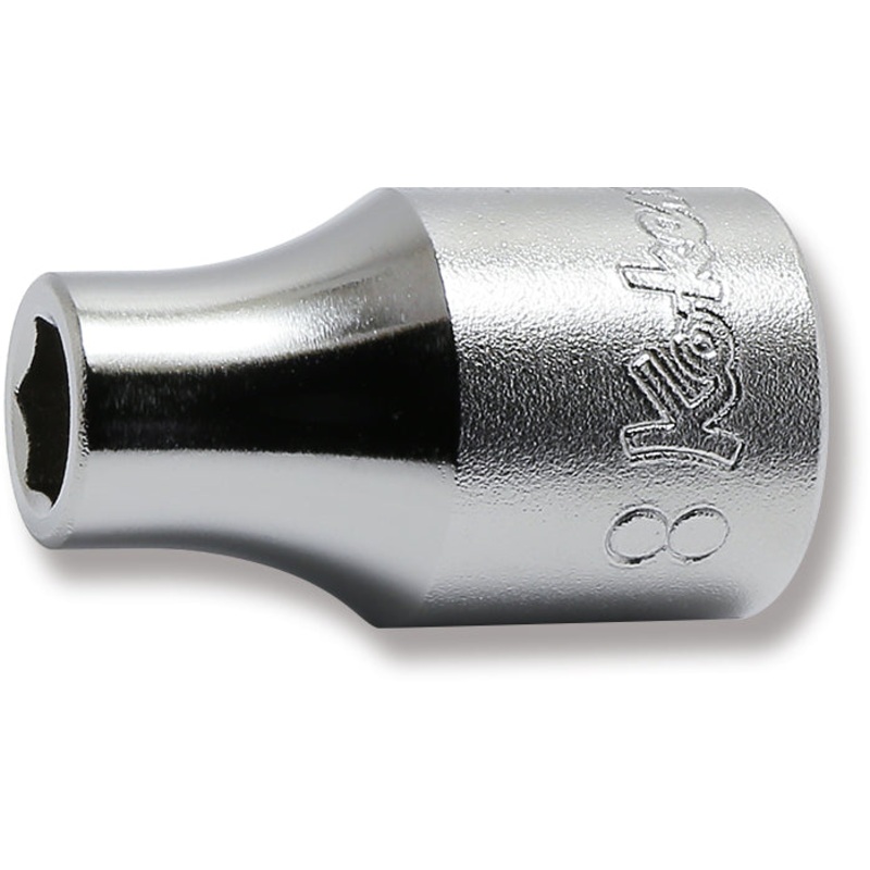 Ko-ken Tools 1/2 Sq. Dr. Chrome Metric 6 Point Socket 8mm