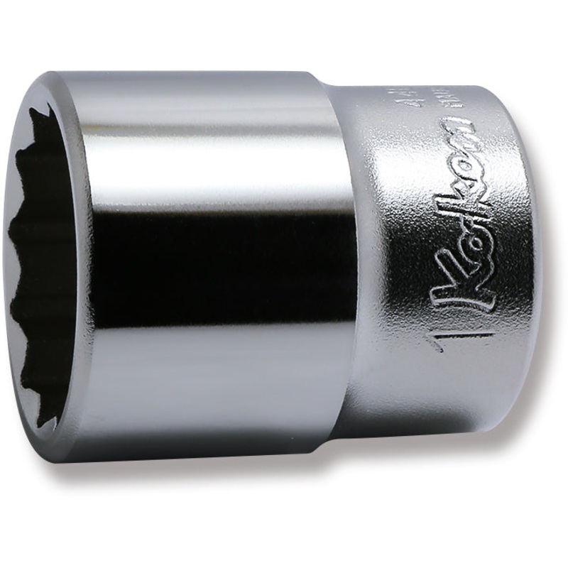 Ko-ken Tools 1/2 Sq. Dr. Chrome SAE 12 Point Socket 1