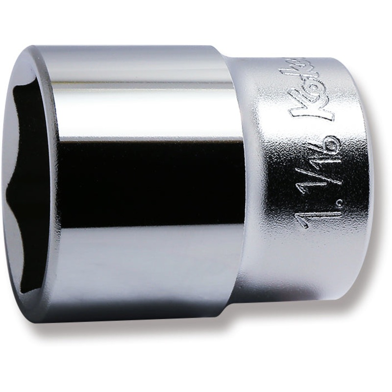 Ko-ken Tools 1/2 Sq. Dr. Chrome SAE 6 Point Socket 1.1/16