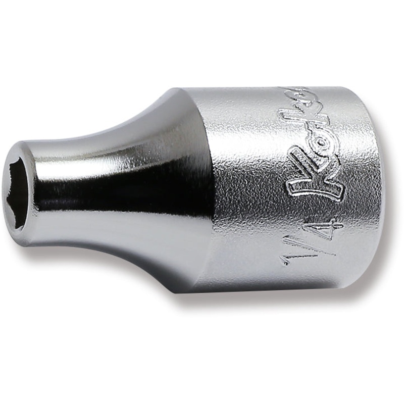 Ko-ken Tools 1/2 Sq. Dr. Chrome SAE 6 Point Socket 1/4