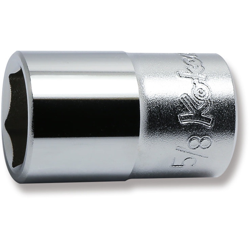 Ko-ken Tools 1/2 Sq. Dr. Chrome SAE 6 Point Socket 5/8
