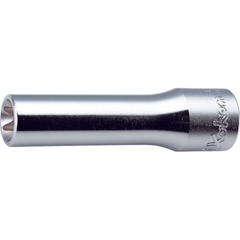 Ko-ken Tools 1/2 Sq. Dr. Deep TORX E12 Socket – Length 77mm