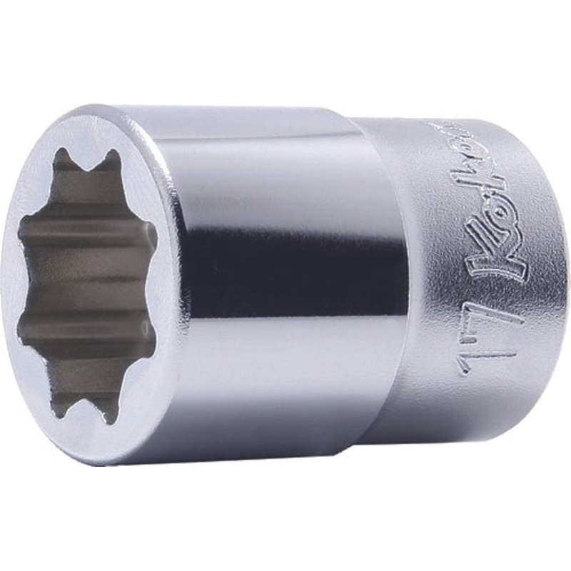 Ko-ken Tools 1/2 Sq. Dr. Socket 19mm Double Square Length 40mm For Lubrication service