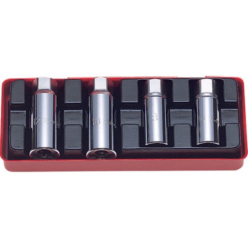 Ko-ken Tools 1/2 Sq. Dr. Stud puller set 1/4-1/2 4 pieces