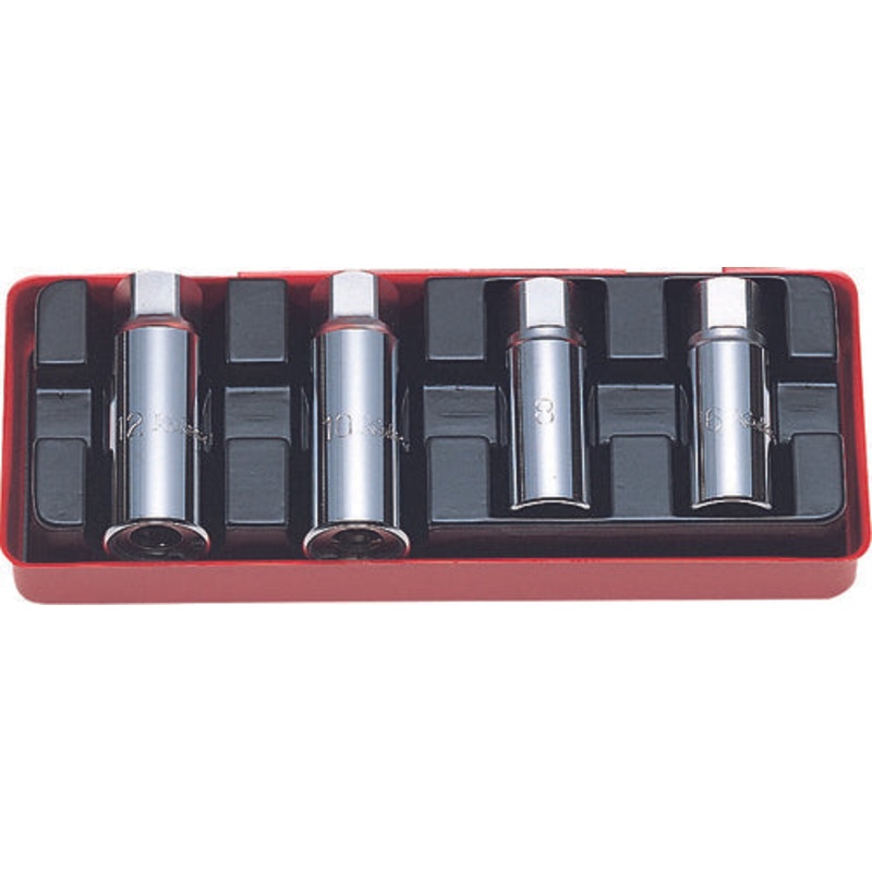 Ko-ken Tools 1/2 Sq. Dr. Stud puller set 6mm-12mm 4 pieces