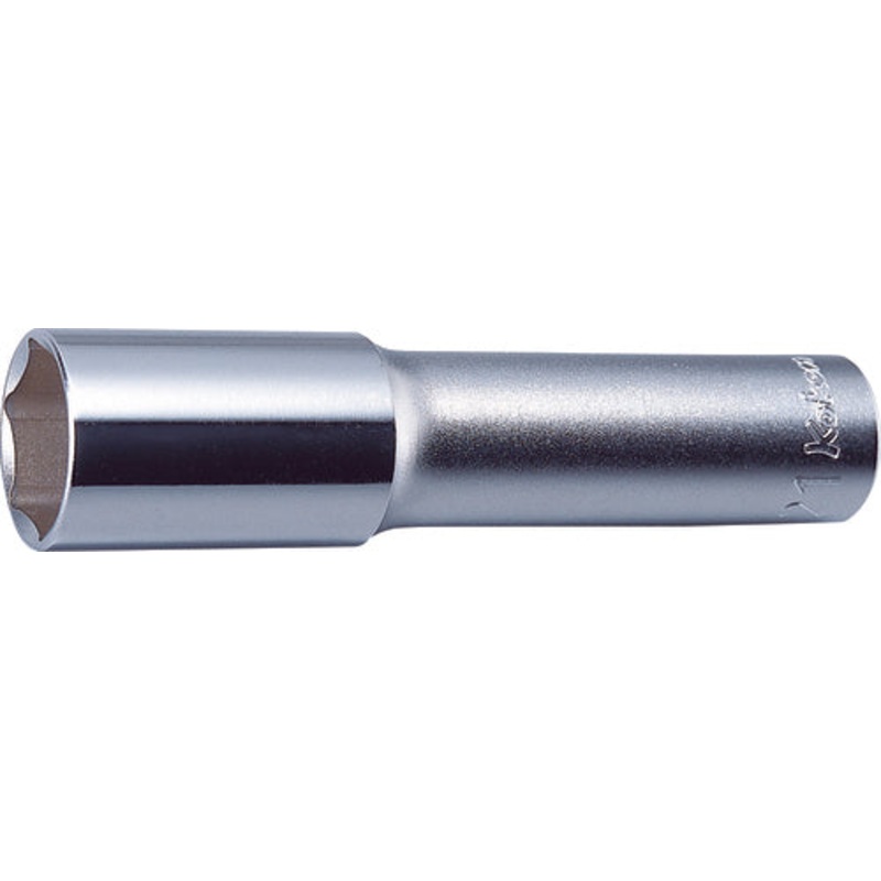 Ko-ken Tools 1/2 Sq. Dr. Wheel Nut Socket 17mm 6 point Length 110mm