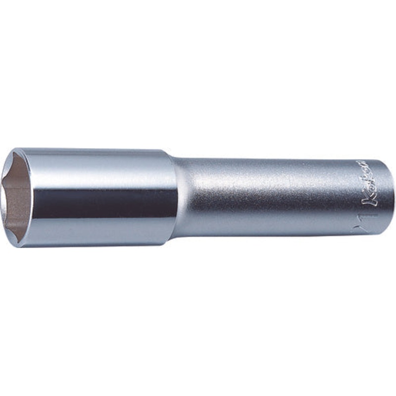 Ko-ken Tools 1/2 Sq. Dr. Wheel Nut Socket 19mm 6 point Length 110mm