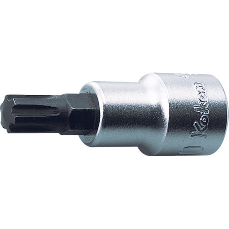 Ko-ken Tools 1/2 Sq. Dr. Bit Socket Ribe-CV M7 Length 60mm