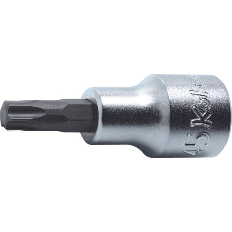 Ko-ken Tools 1/2 Sq. Dr. Bit Socket TORX T20 Length 60mm