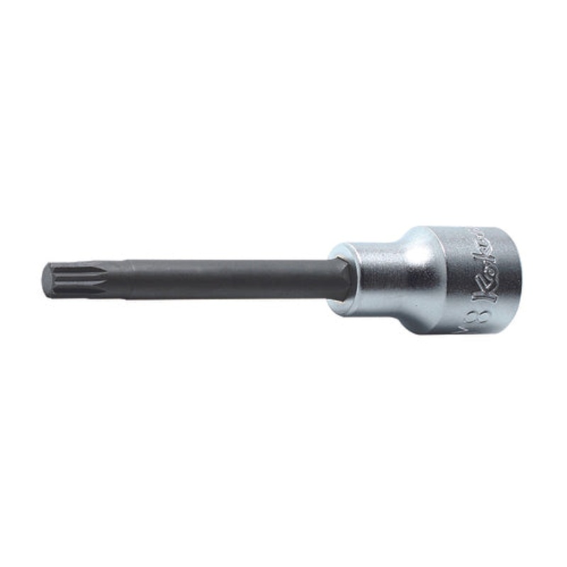 Ko-ken Tools 1/2 Sq. Dr. Bit Socket XZN M10 Triple Square Length 140mm