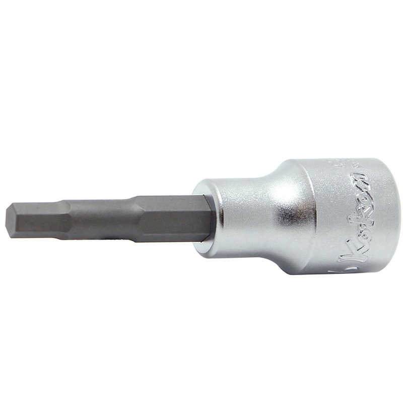 Ko-ken Tools 1/2 Sq. Dr. Bit Socket 10mm Hex Length 50mm