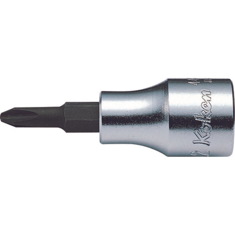 Ko-ken Tools 1/2 Sq. Dr. Bit Socket PZ3 Length 60mm