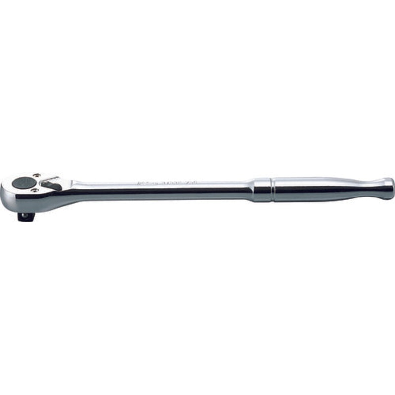 Ko-ken Tools 3/8 Sq. Dr. Ratchet Handle 24 teeth Long Length 250mm Polished Handle