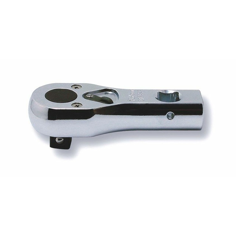 Ko-ken Tools 3/8 Sq. Dr. Ratchet Handle 24 teeth Short Length 81mm