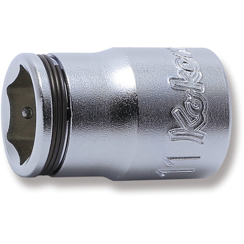 Ko-ken Tools 3/8 Sq. Dr. Socket 11mm Nut Grip Length 26mm