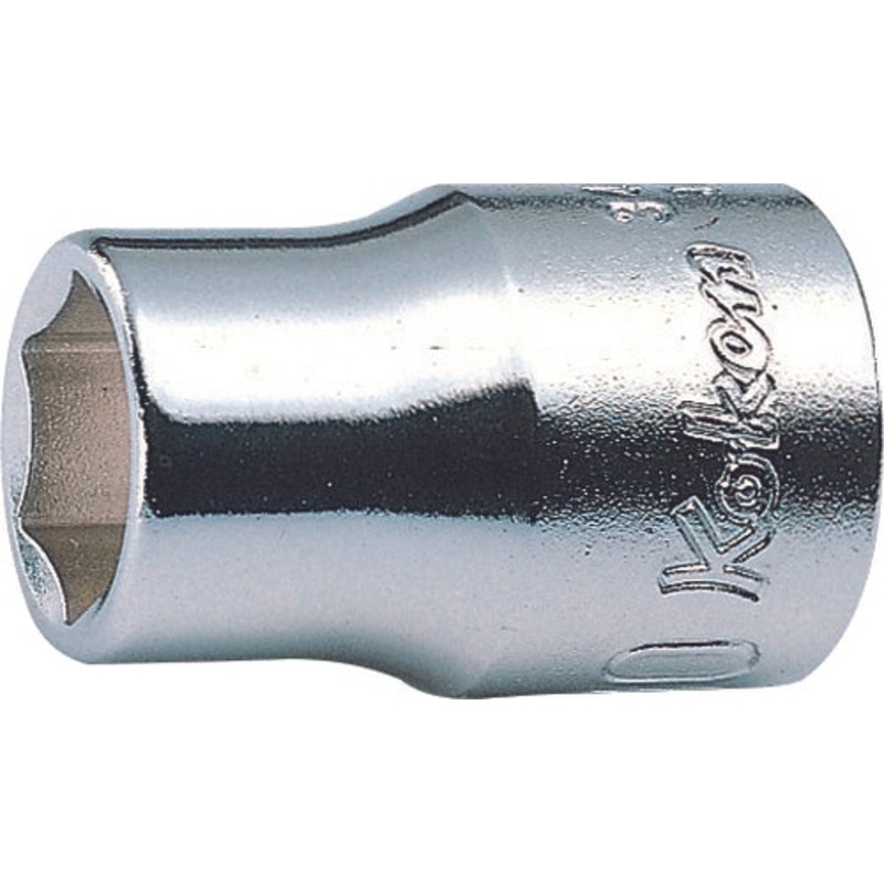 Ko-ken Tools 3/8 Sq. Dr. 6 point Metric Chrome Socket in 7mm