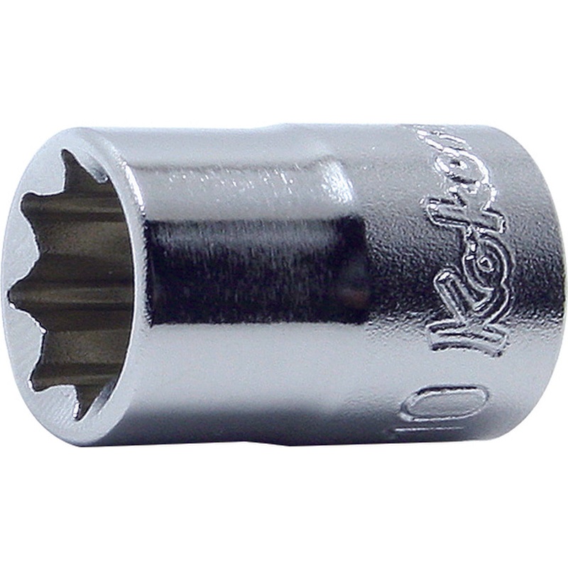 Ko-ken Tools 3/8 Sq. Dr. Socket 7/16 Double Square Length 27mm