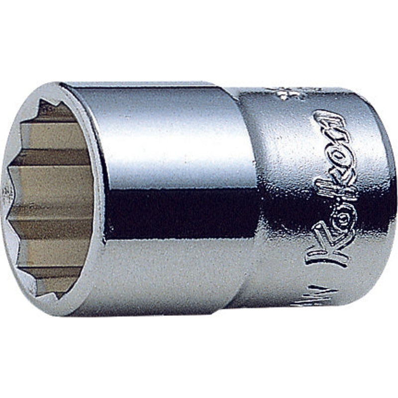 Ko-ken Tools 3/8 Sq. Dr. Socket Whitworth 3/16 12 point Length 26mm