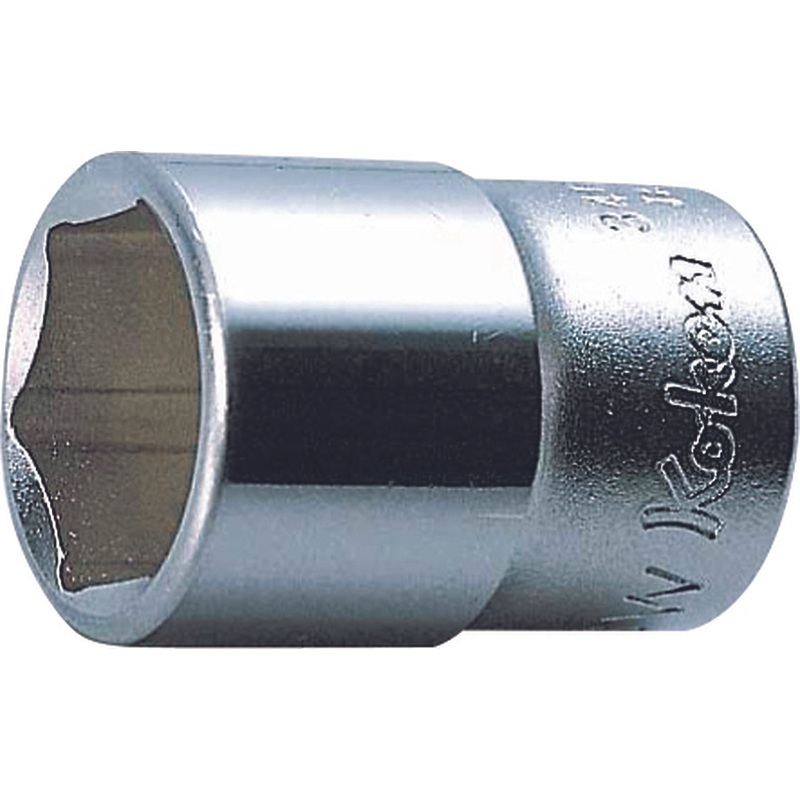 Ko-ken Tools 3/8 Sq. Dr. Socket Whitworth 3/16 6 point Length 26mm