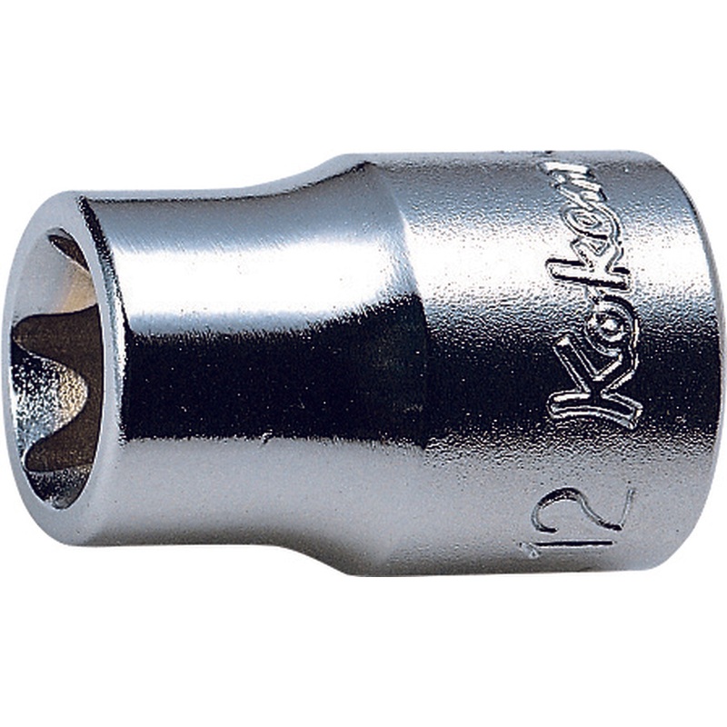 Ko-ken Tools 3/8 Sq. Dr. TORX E14 Socket – Length 26mm