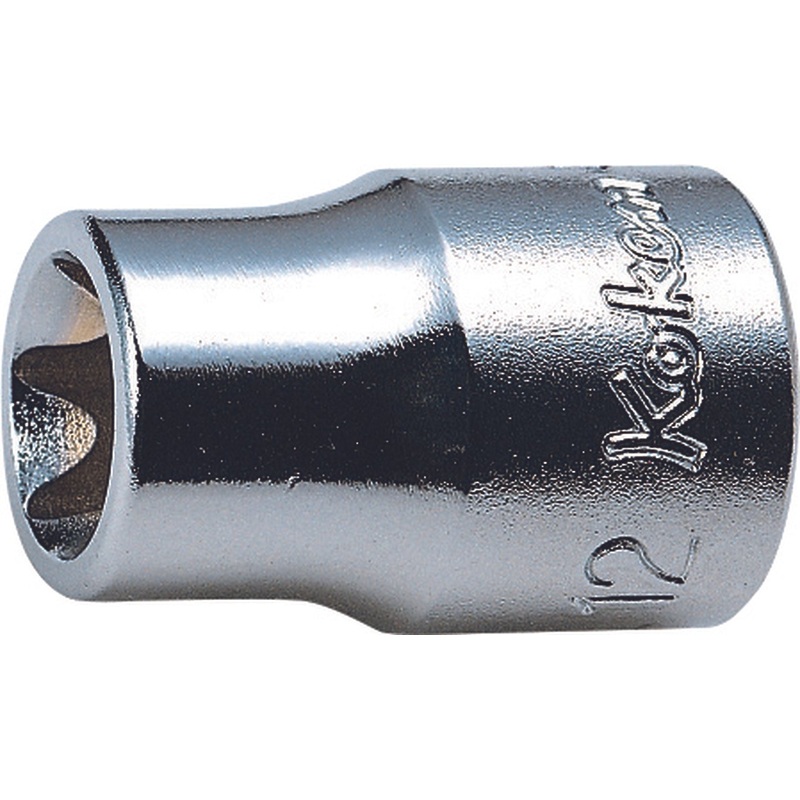 Ko-ken Tools 3/8 Sq. Dr. TORX E16 Socket – Length 26mm