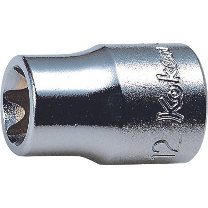 Ko-ken Tools 3/8 Sq. Dr. TORX E7 Socket – Length 26mm