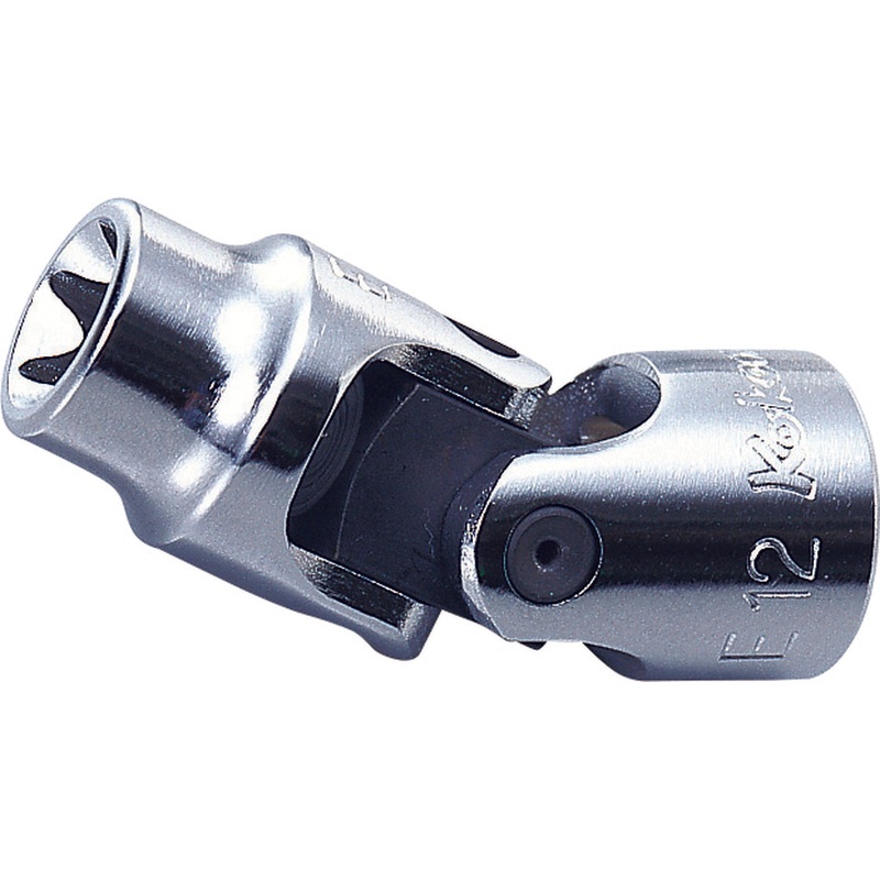 Ko-ken Tools 3/8 Sq. Dr. Universal TORX E14 Socket – Length 50.1mm