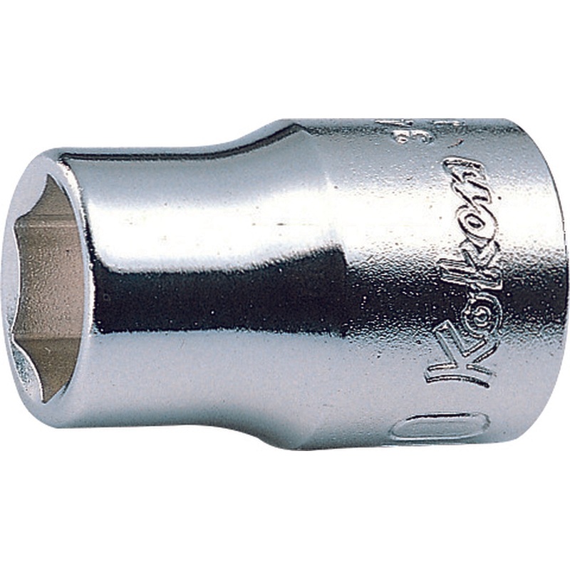 Ko-ken Tools 3/8 Sq. Dr. 6-Point SAE Chrome Socket in 1/2