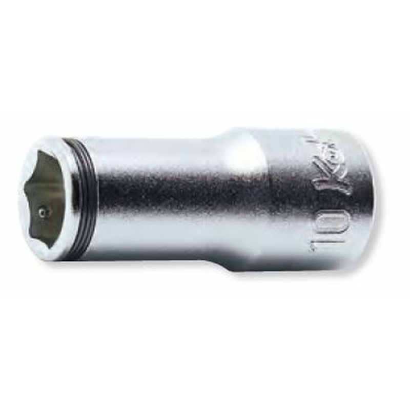 Ko-ken Tools 3/8 Sq. Dr. Semi-Deep NUT GRIP Socket 8mm